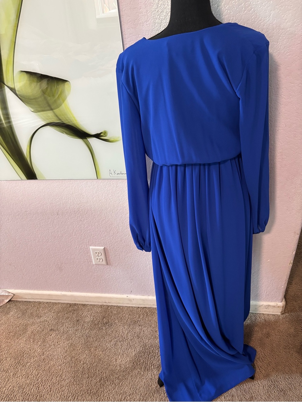 Lulus blue dress size small - Picture 5 of 7